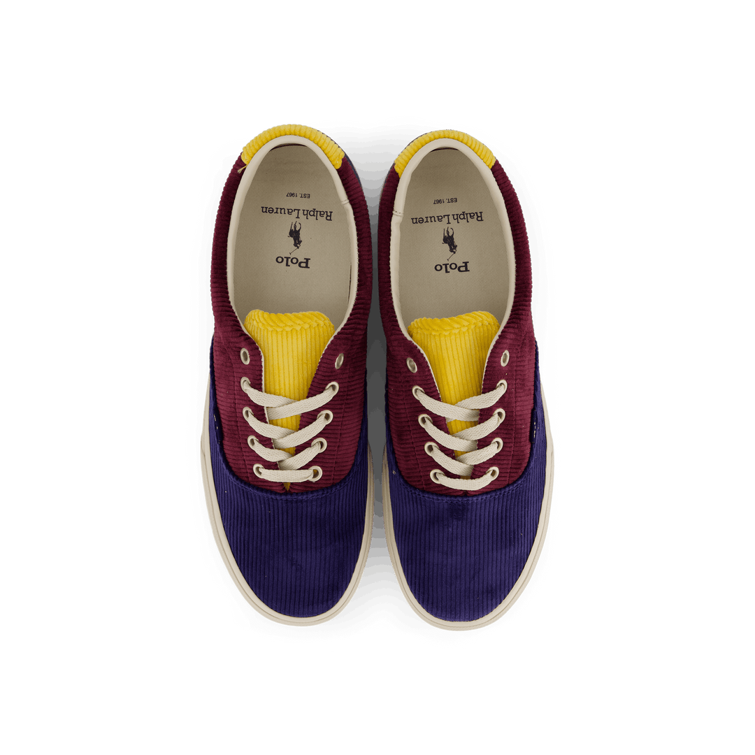 Keaton Color-Blocked Corduroy Sneaker Color Block