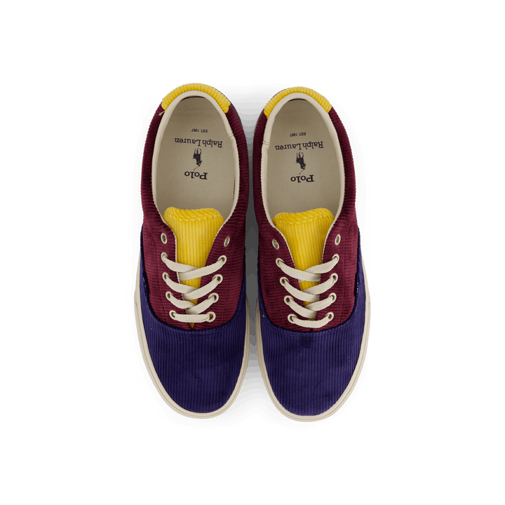 Keaton Color-Blocked Corduroy Sneaker Color Block