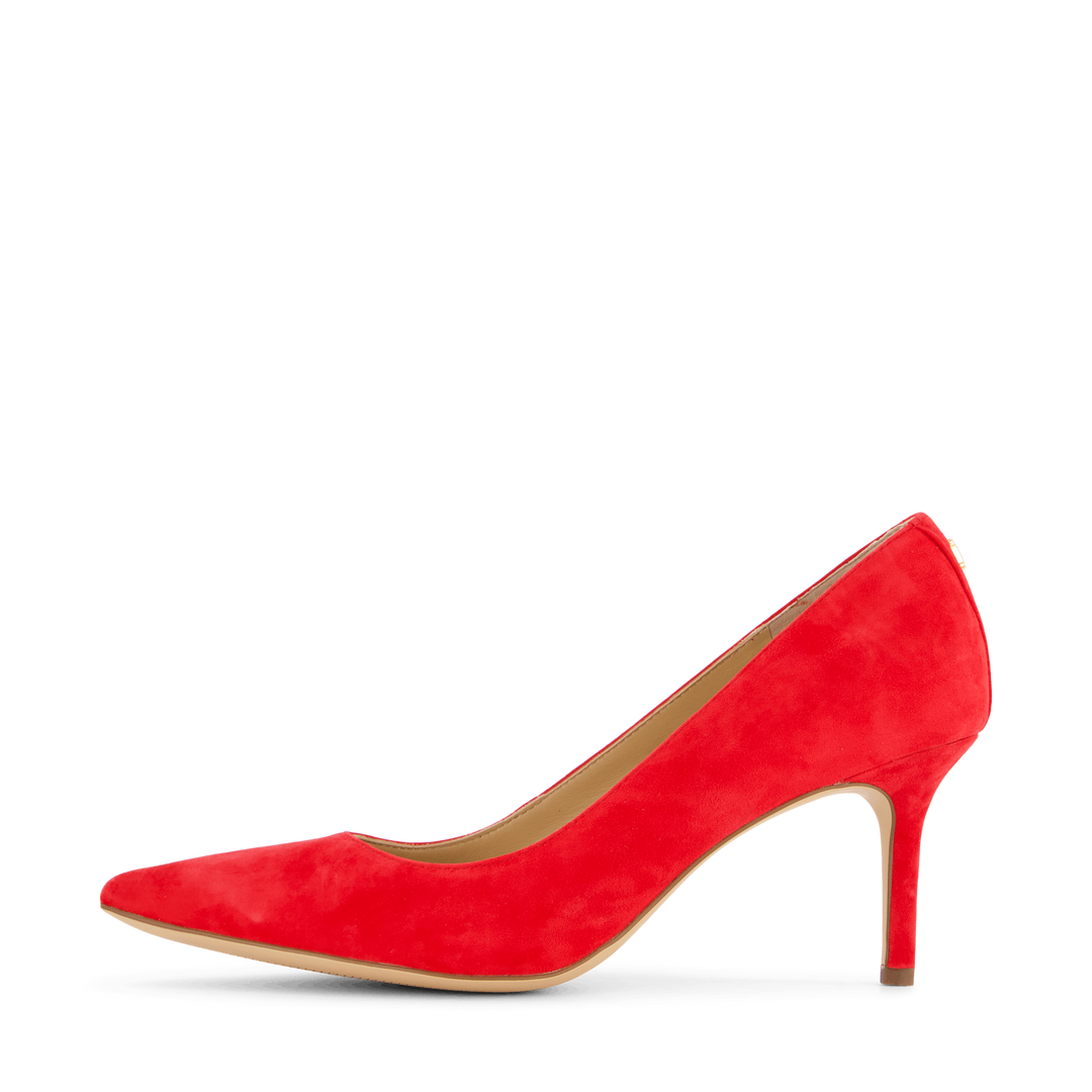 Lanette Suede Pump Martin Red