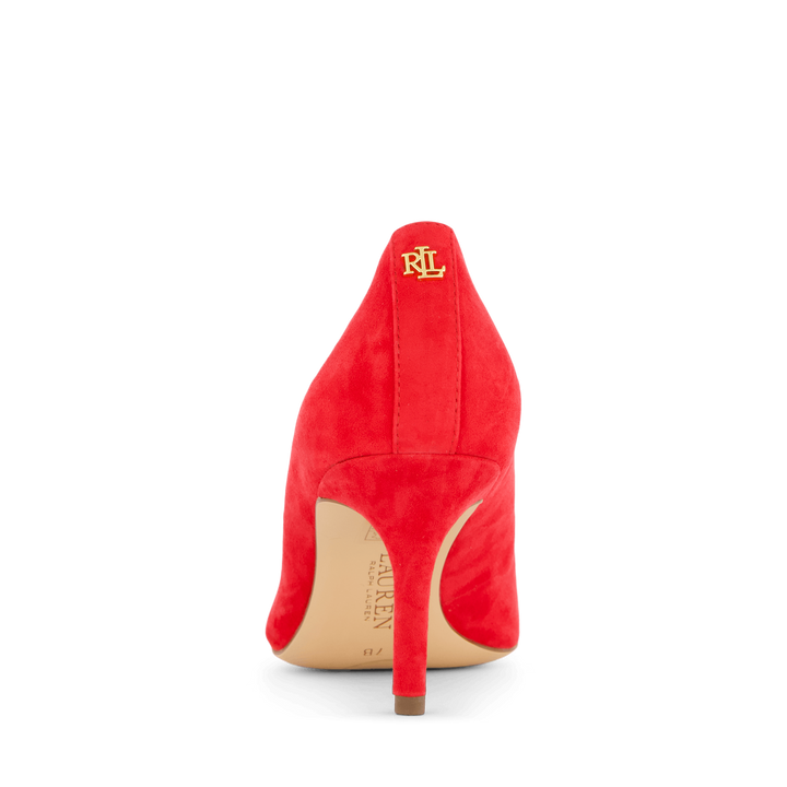Lanette Suede Pump Martin Red