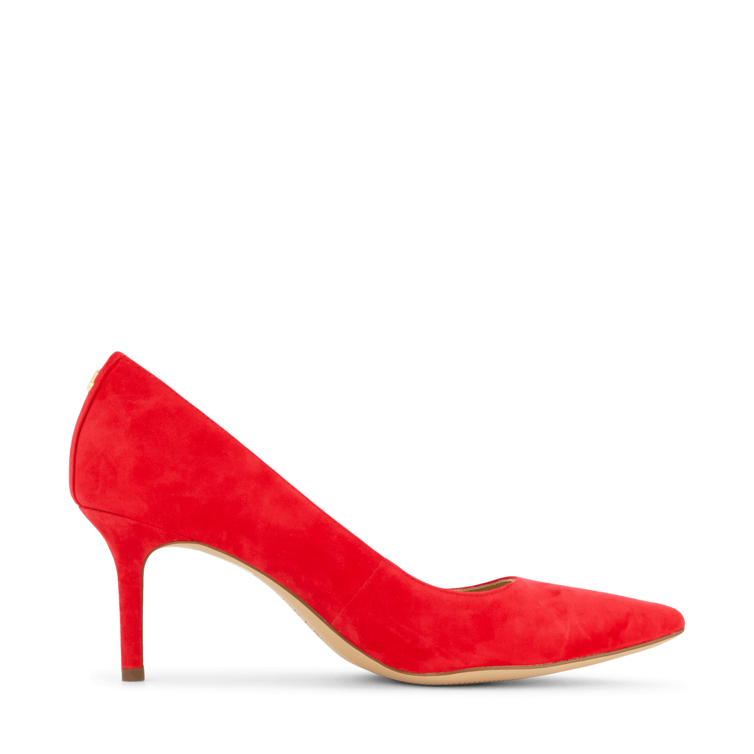 Lanette Suede Pump Martin Red