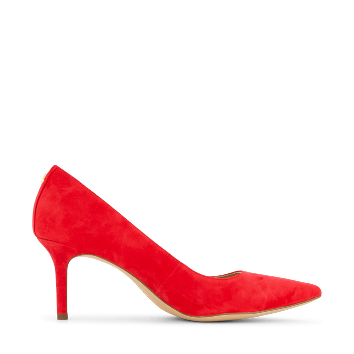 Lanette Suede Pump Martin Red