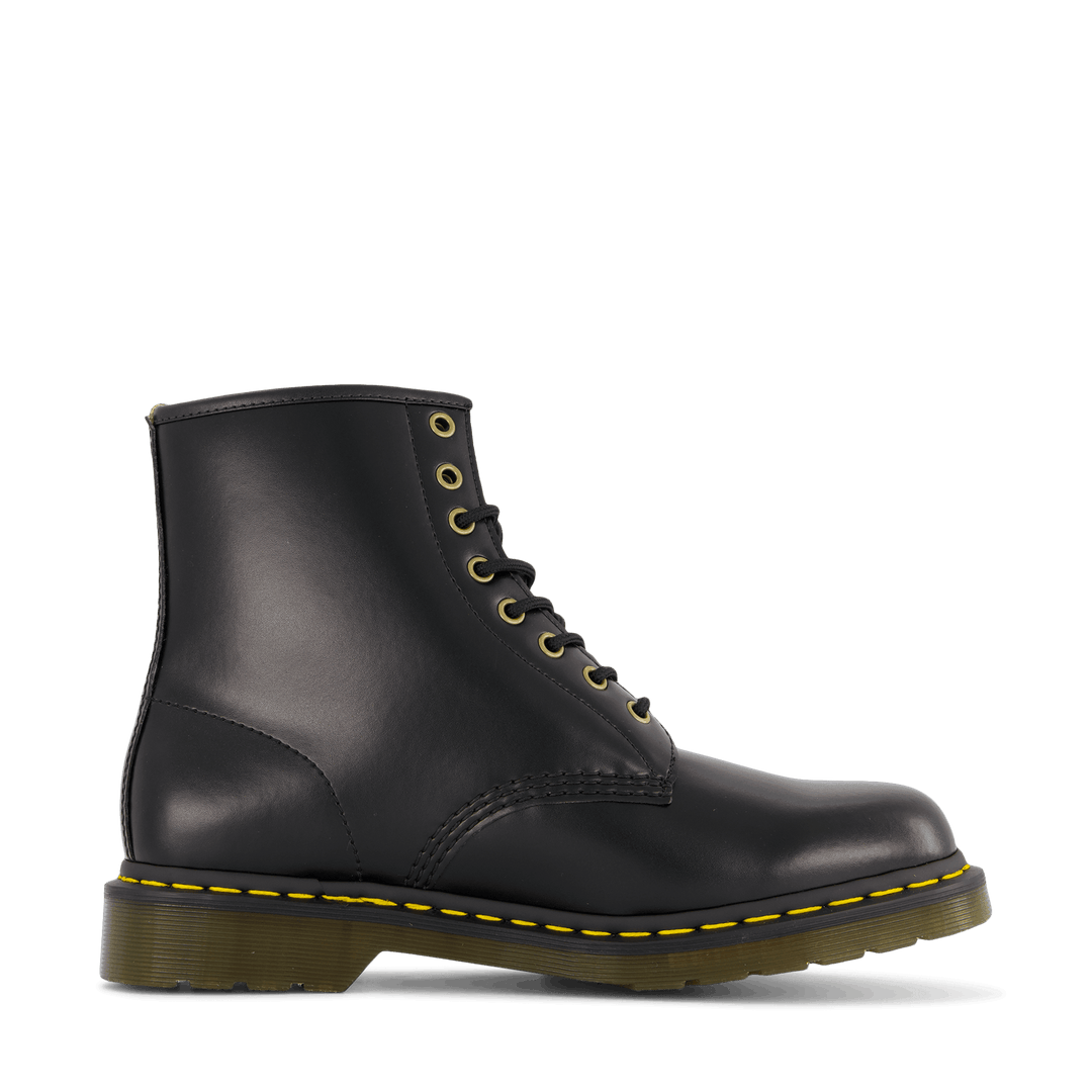 Vegan 1460 Black Norfolk Flat & Black Bor