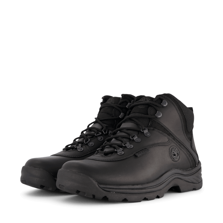White Ledge Mid Lace Up Waterp Black
