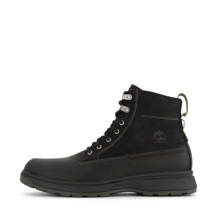 Atwells Ave Mid Lace Up Waterp Jet Black
