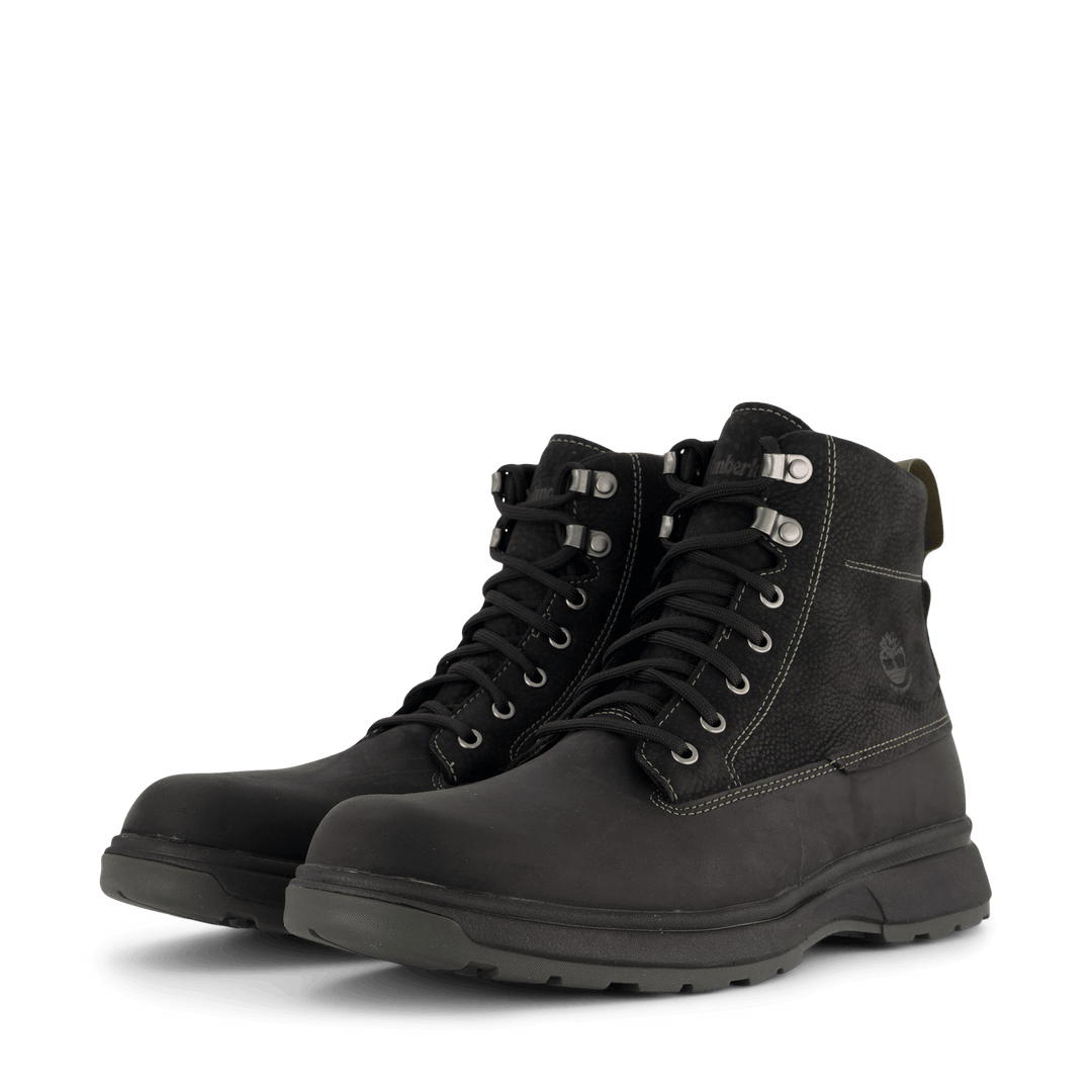 Atwells Ave Mid Lace Up Waterp Jet Black