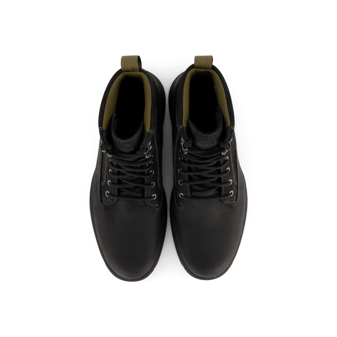 Atwells Ave Mid Lace Up Waterp Jet Black