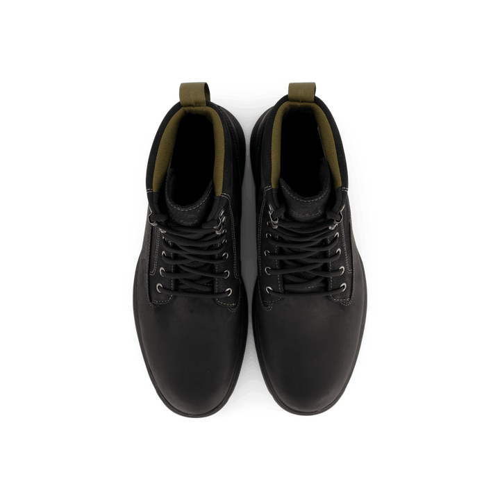 Atwells Ave Mid Lace Up Waterp Jet Black