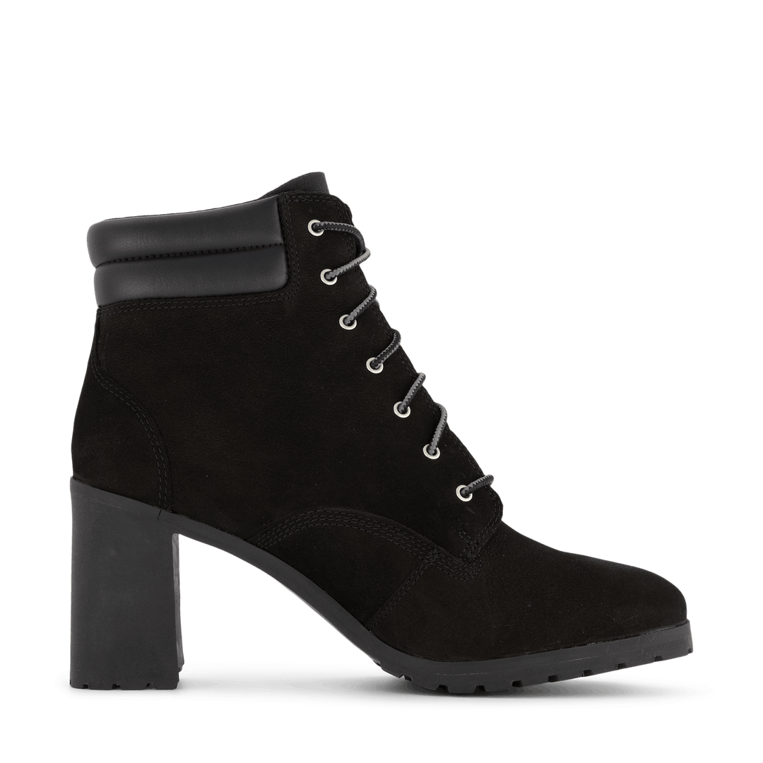 Allington Mid Lace Up Boot Jet Jet Black