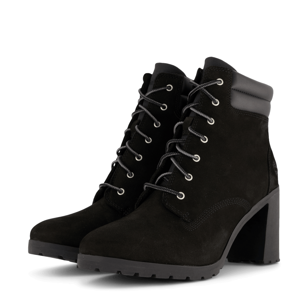 Allington Mid Lace Up Boot Jet Jet Black