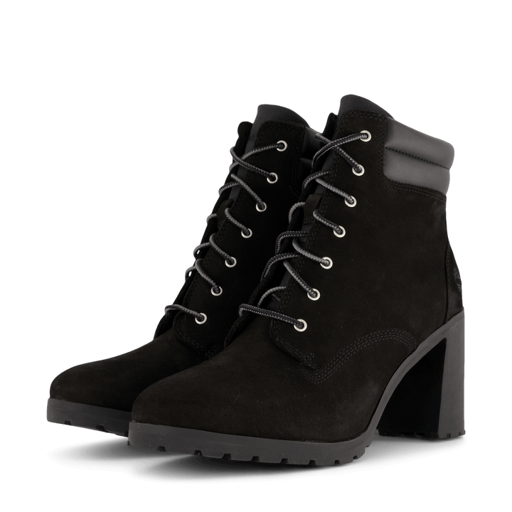 Allington Mid Lace Up Boot Jet Jet Black