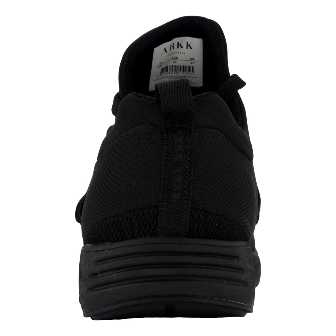 Raven Mesh PET S-E15 All Black White - Men
