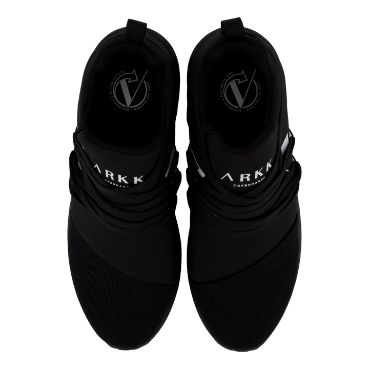 Raven Mesh PET S-E15 All Black White - Men