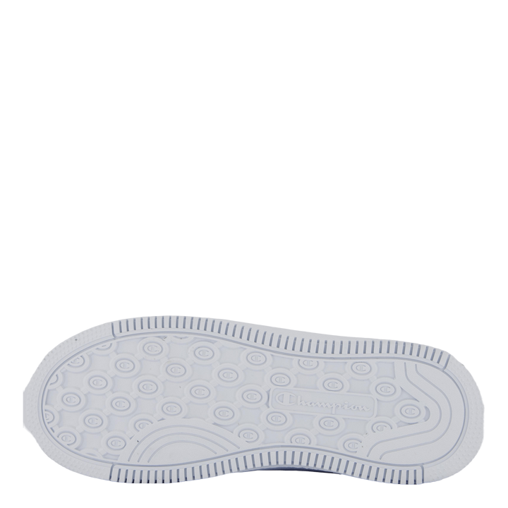 Rebound Platform Glitz Low Cut Bright White