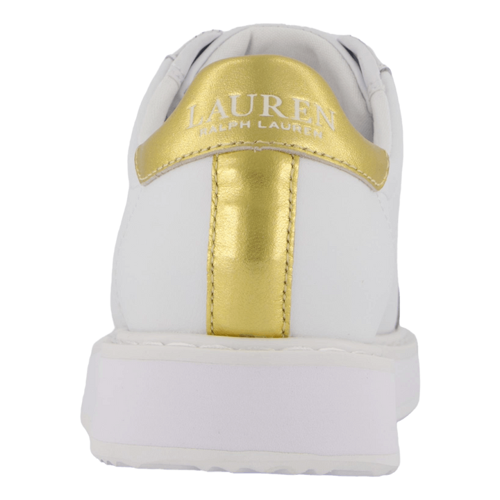 Angeline IV Action Leather Sneaker RL White / RL Gold