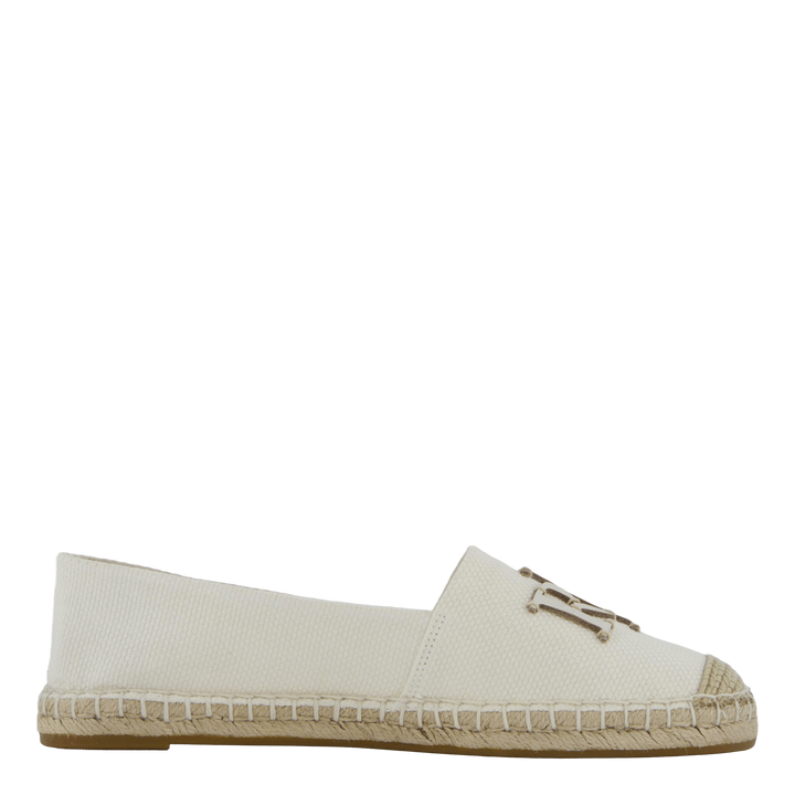 Cameryn III Canvas & Leather Espadrille Soft White / Neutral / Soft White
