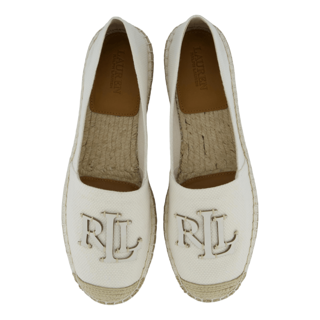 Cameryn III Canvas & Leather Espadrille Soft White / Neutral / Soft White