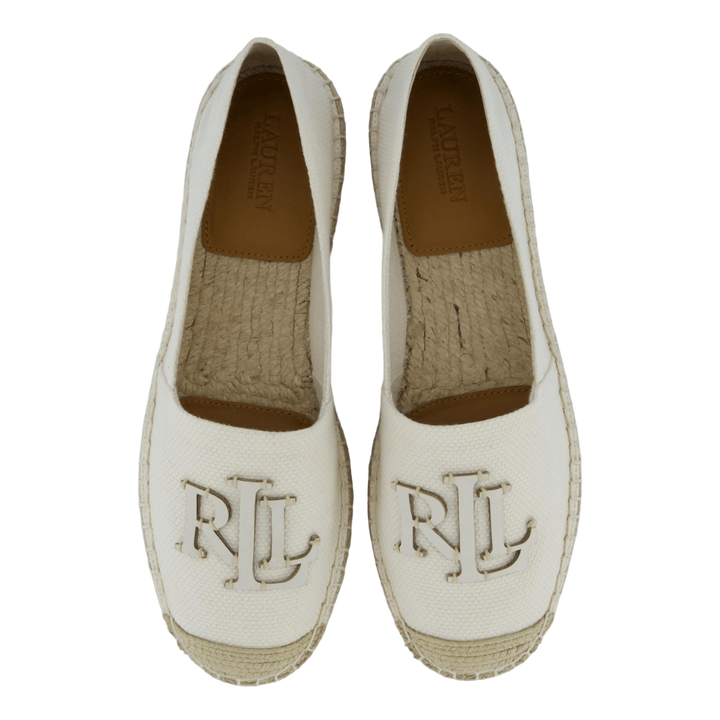 Cameryn III Canvas & Leather Espadrille Soft White / Neutral / Soft White