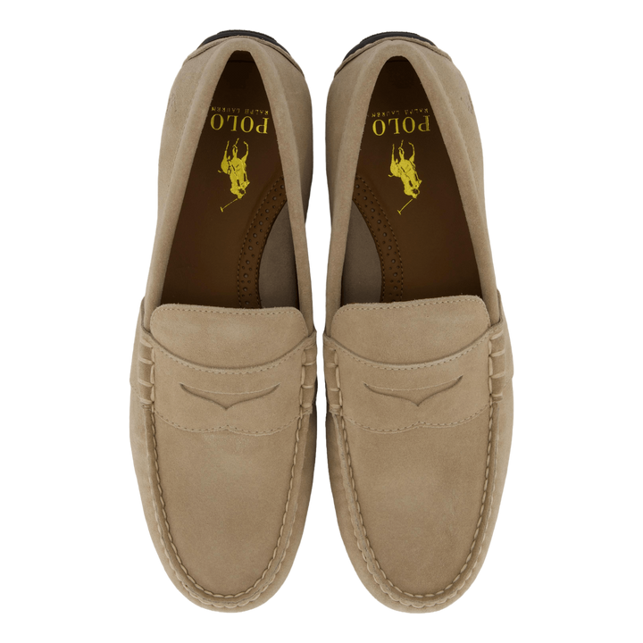 Reynold Suede Driver Milkshake