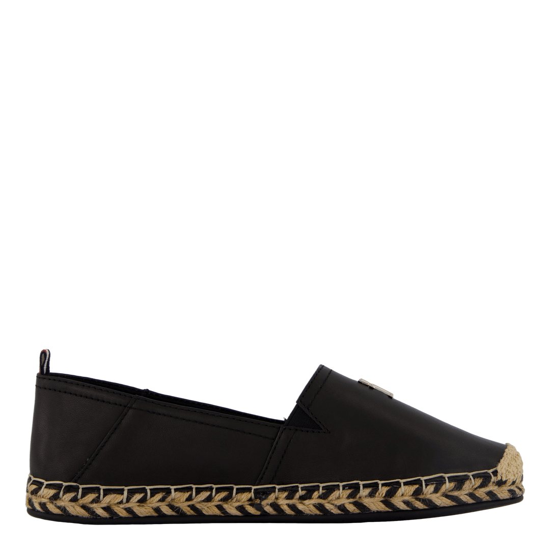 Th Leather Flat Espadrille