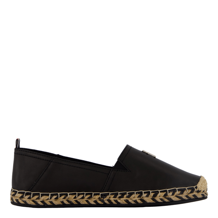 Th Leather Flat Espadrille