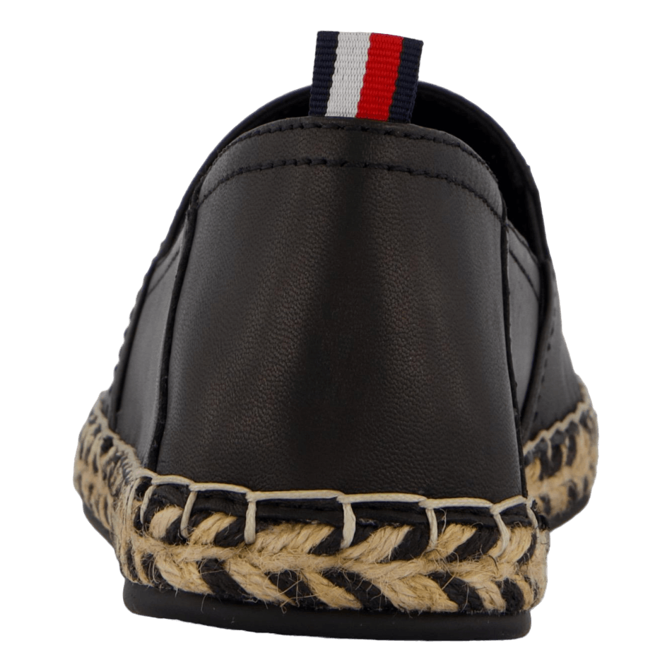 Th Leather Flat Espadrille