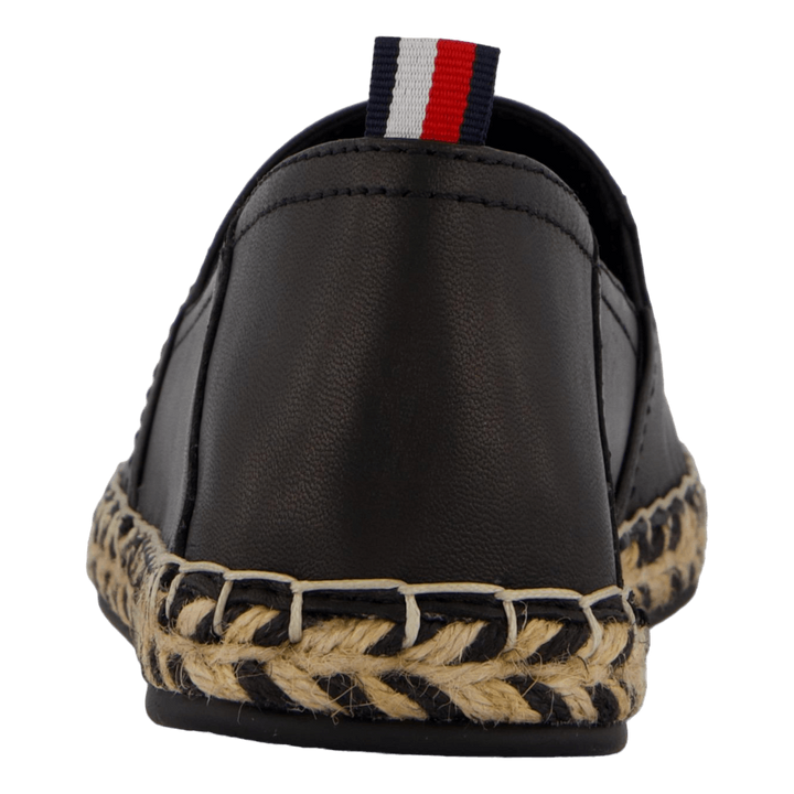 Th Leather Flat Espadrille