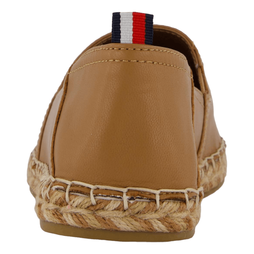 Th Leather Flat Espadrille