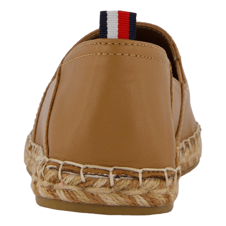 Th Leather Flat Espadrille