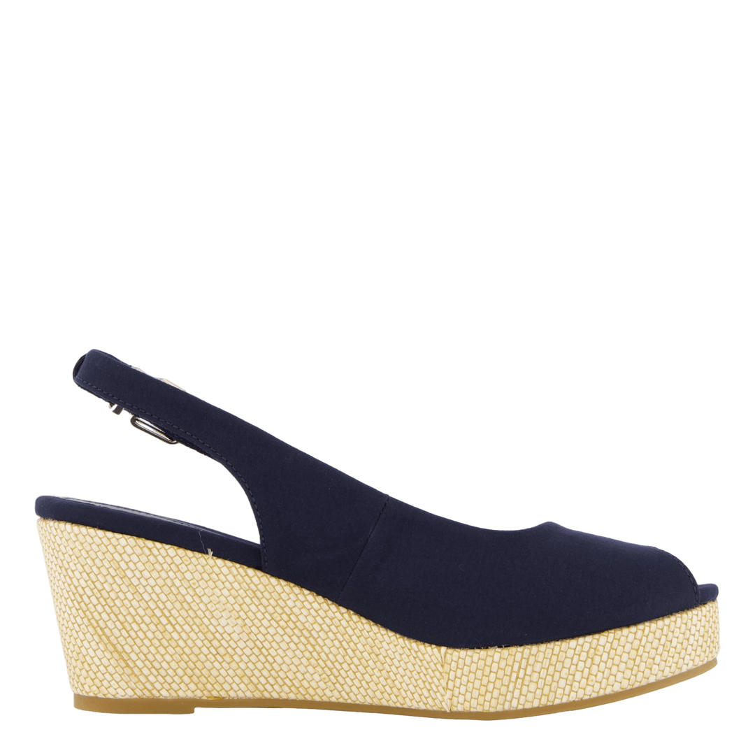 Iconic Elba Sling Back Wedge