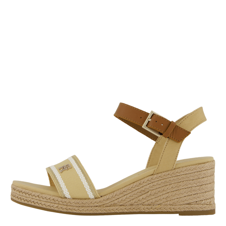 Webbing Wedge Sandal