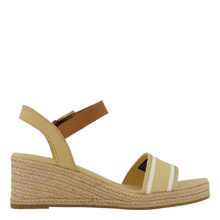 Webbing Wedge Sandal
