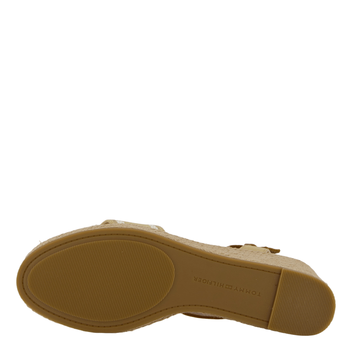 Webbing Wedge Sandal