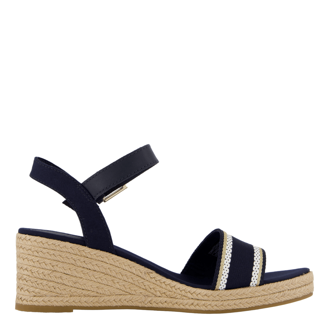 Webbing Wedge Sandal