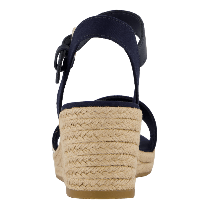 Webbing Wedge Sandal