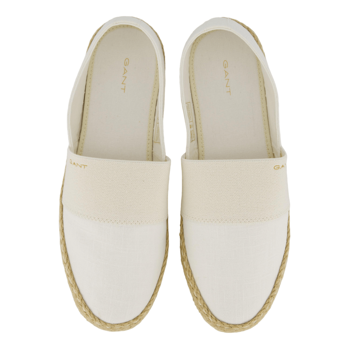 Raffiaville Espadrille Off White