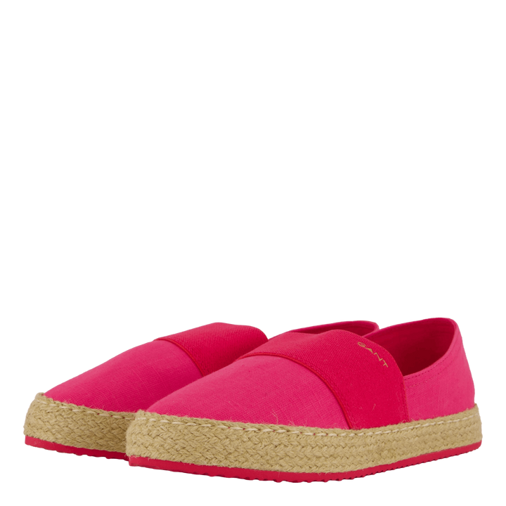 Raffiaville Espadrille Hot Pink