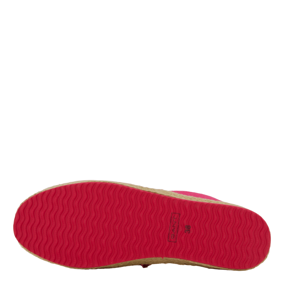 Raffiaville Espadrille Hot Pink