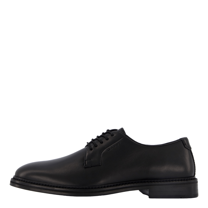 Bidford Low Lace Shoe Black