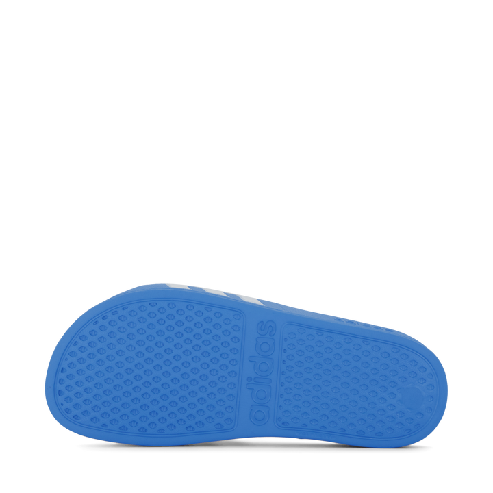 Adilette Aqua Slides Kids Blue Burst / Cloud White / Blue Burst