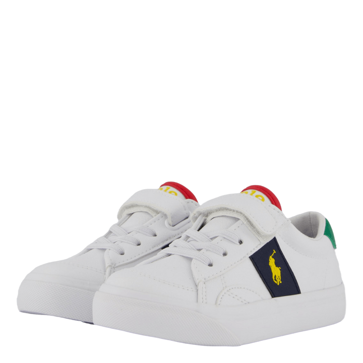 Ryley Ps T-white Tumbled/navy/green W/