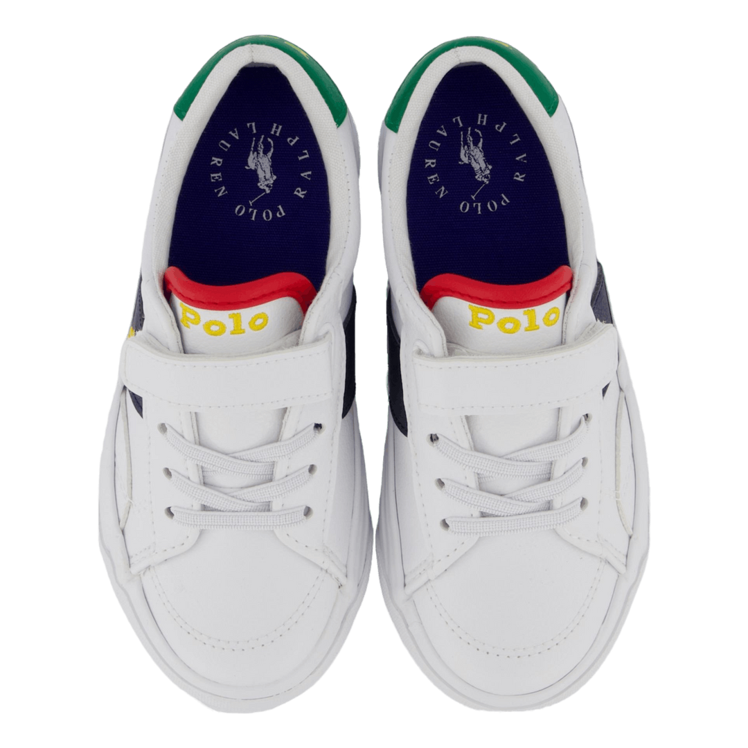 Ryley Ps T-white Tumbled/navy/green W/