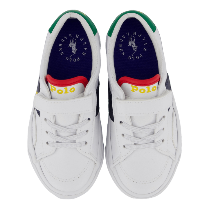 Ryley Ps T-white Tumbled/navy/green W/