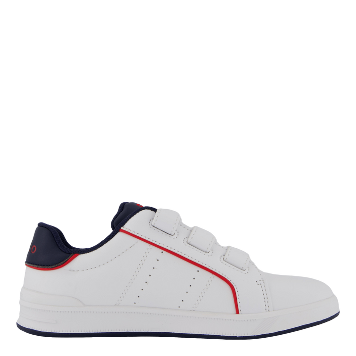 Heritage Court Iii Ez C-white Smooth/navy W/ Navy Pp