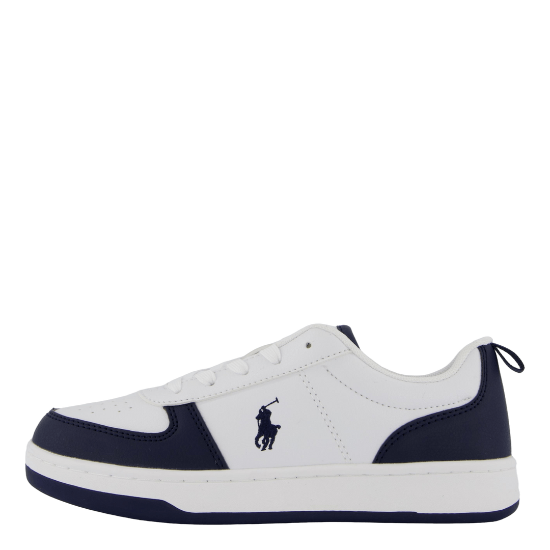 Polo Court Ii C-white Tumbled/navy