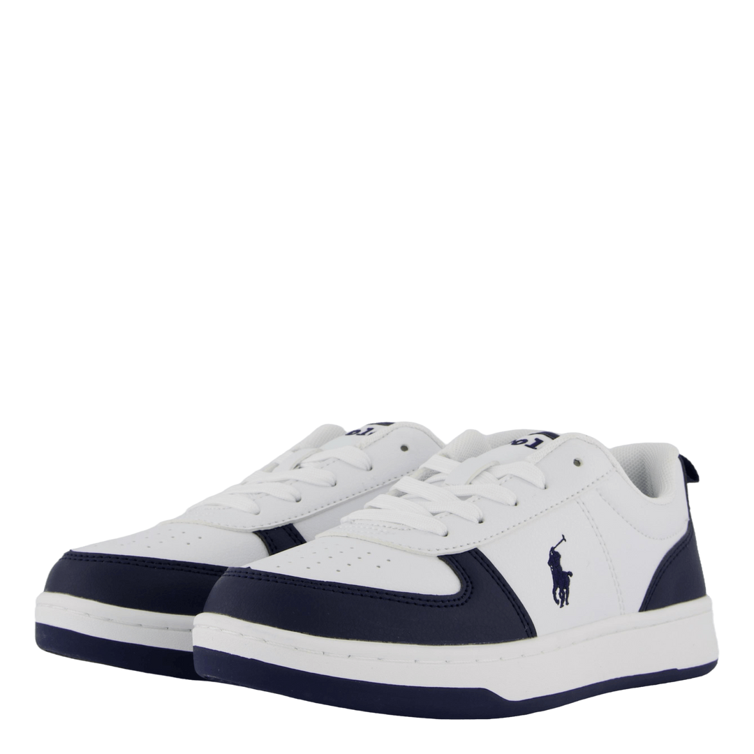 Polo Court Ii C-white Tumbled/navy