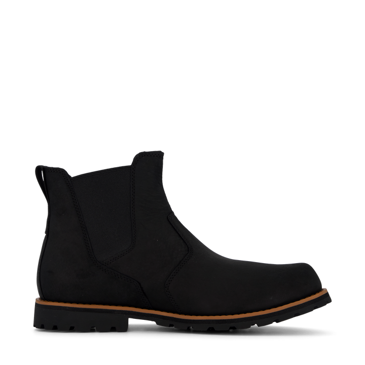 Attleboro Mid Chelsea Boot Jet Jet Black