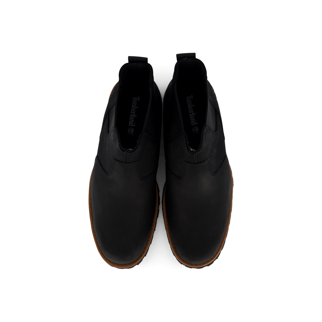Attleboro Mid Chelsea Boot Jet Jet Black