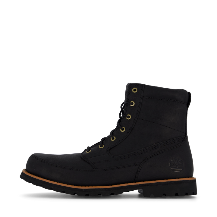 Attleboro Mid Lace Up Boot Jet Jet Black