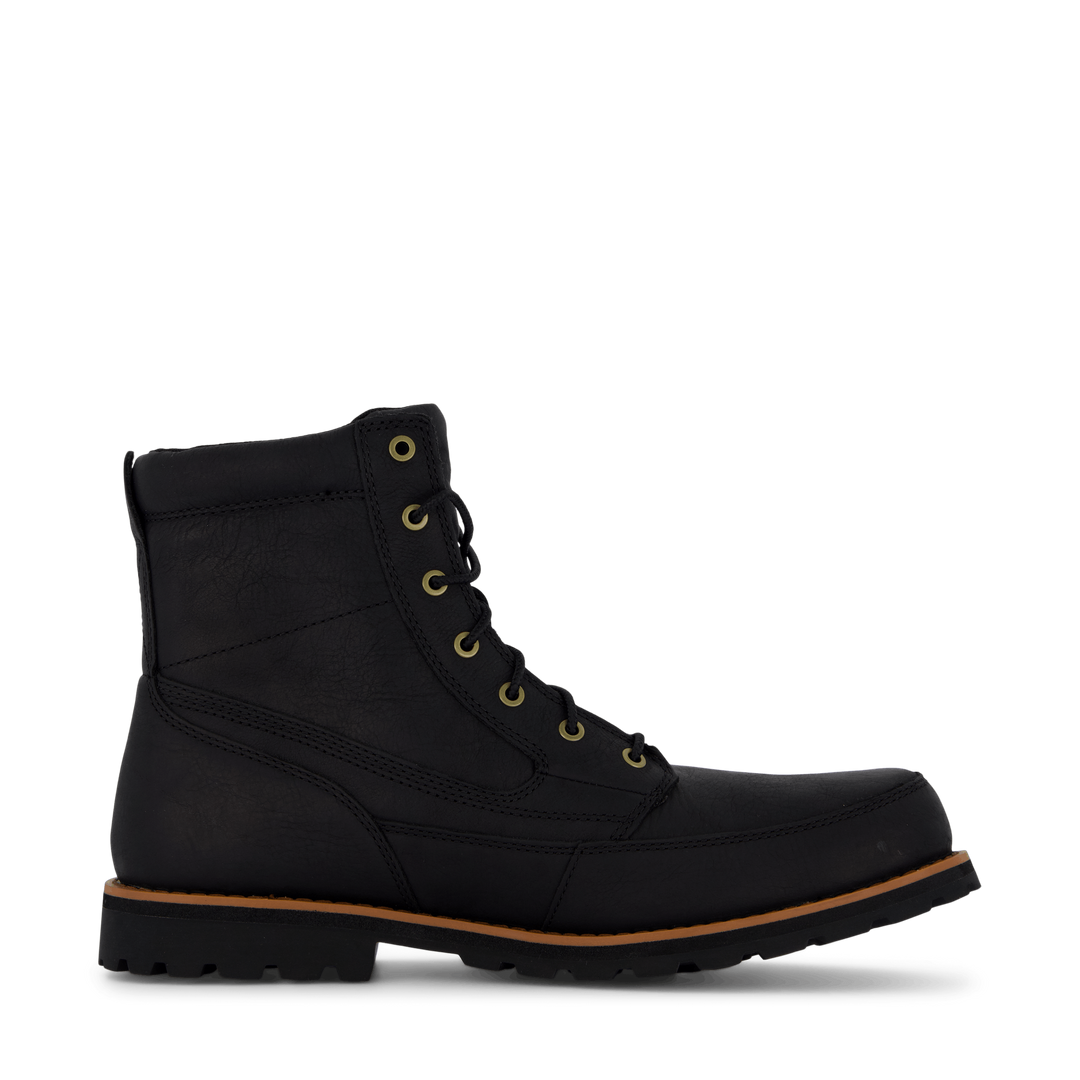Attleboro Mid Lace Up Boot Jet Jet Black